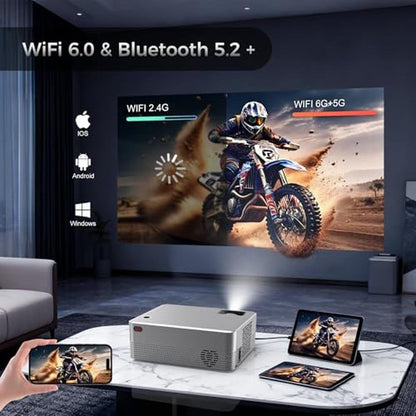 Projector Wellsonic: Wellsonic Smart Projector Native 1080p – Side View