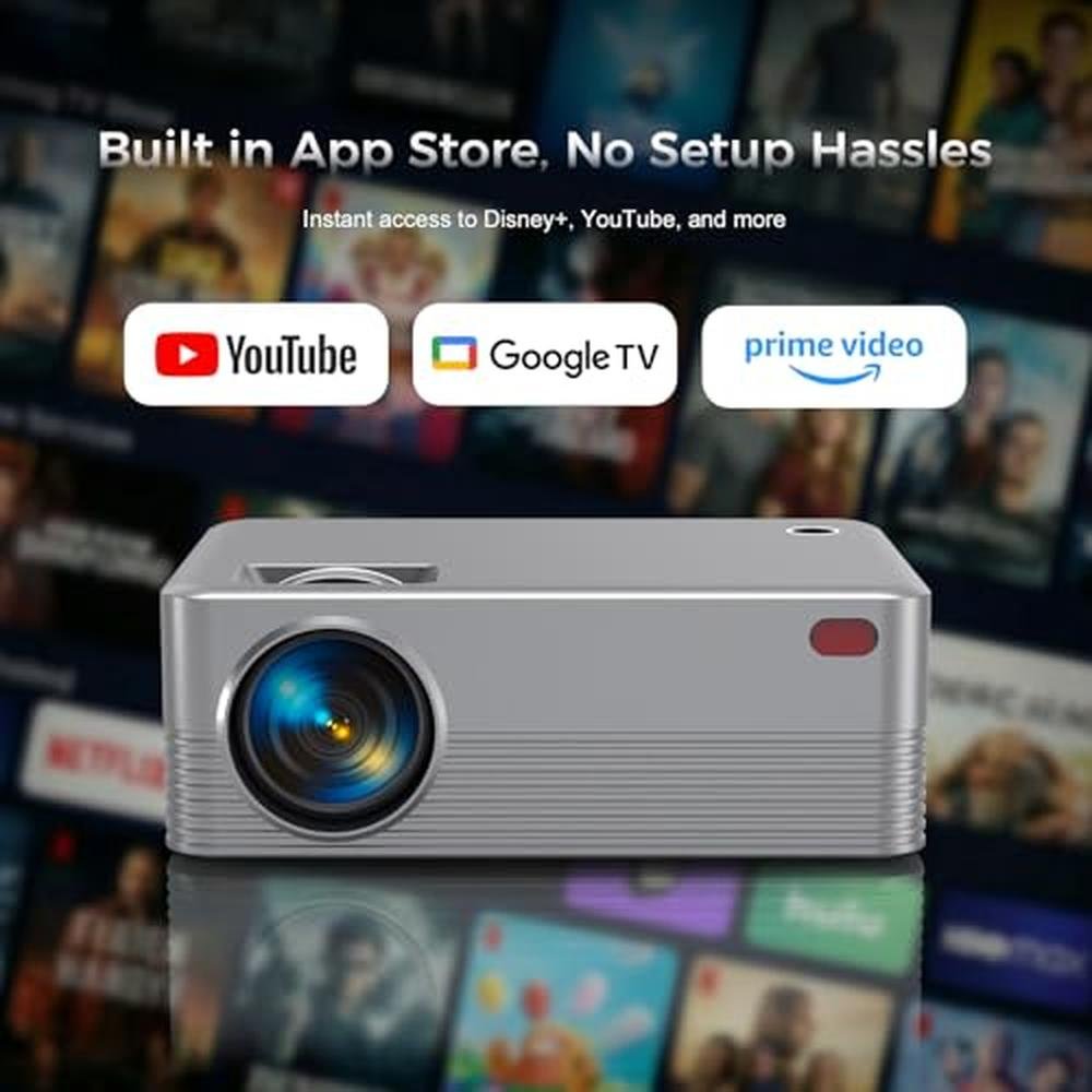 Projector Wellsonic: Wellsonic Smart Projector Native 1080p – Close-up Detail