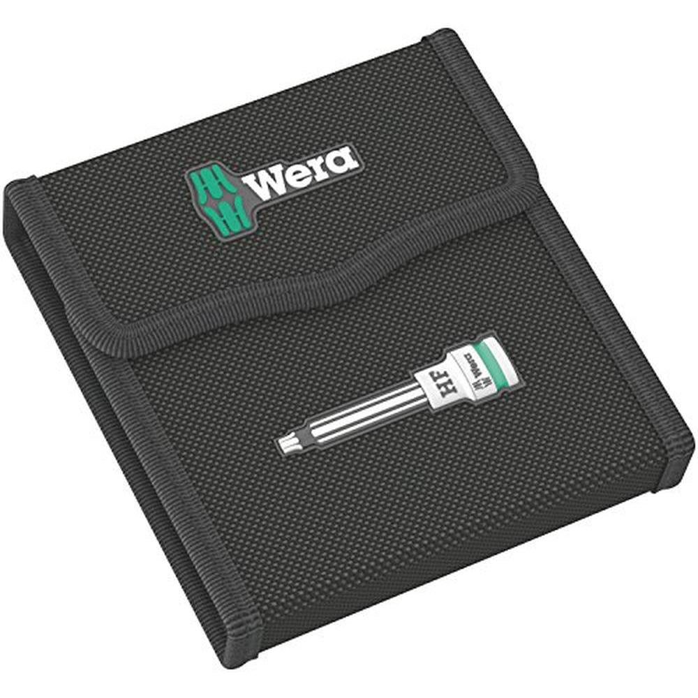 Wera 05003185001: Wera Torx HF 1 Zyklon Bit Socket Set – Close-up Detail
