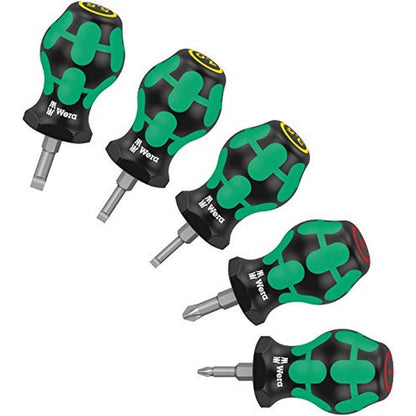 Set Wera: Wera 05008870001 Stubby Set 1 Screwdriver Set 5 – Front View