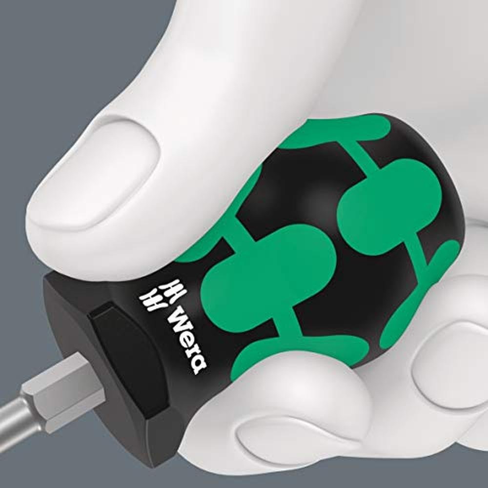 Set Wera: Wera 05008870001 Stubby Set 1 Screwdriver Set 5 – Close-up Detail