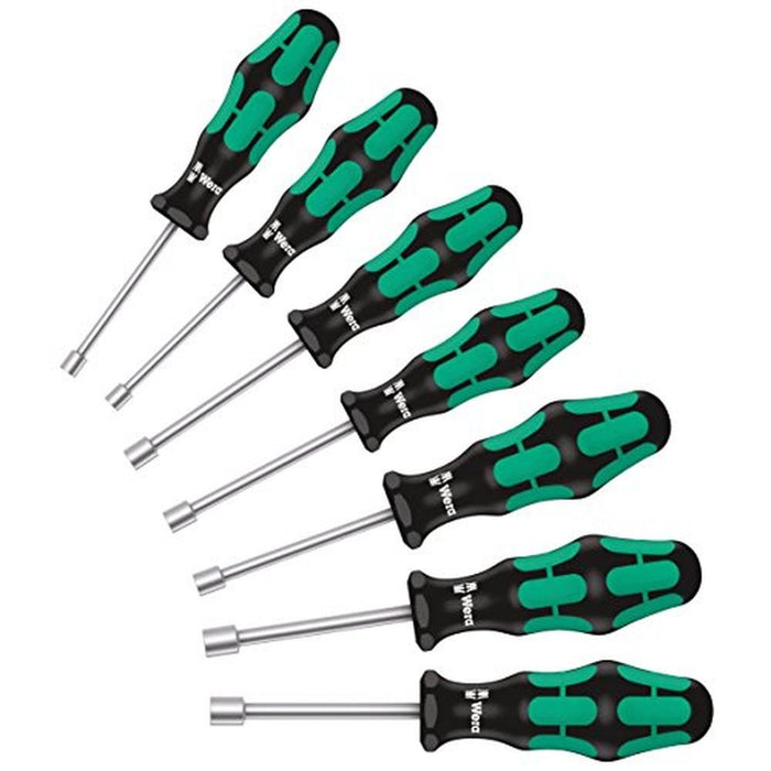 Wera 05029510001: 7-Piece Nut Driver Set – Front View