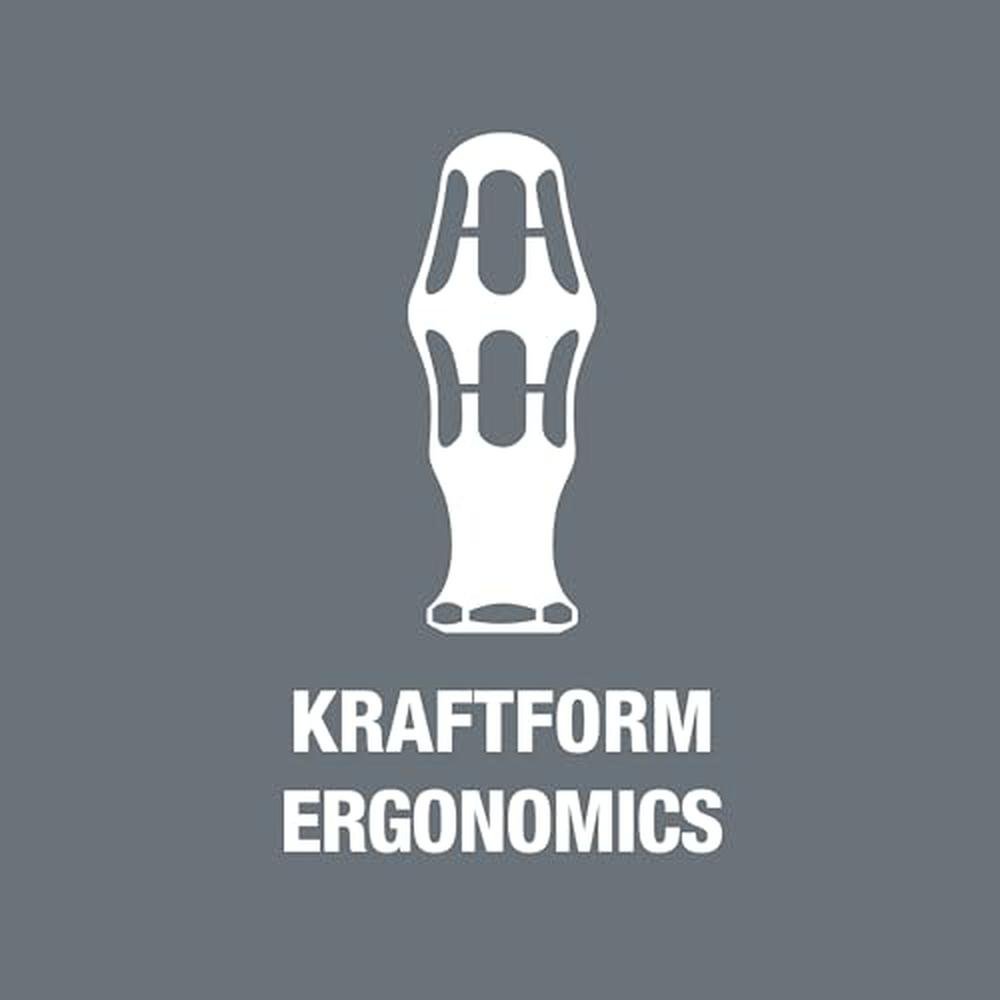 Wera 05051040001: Kraftform Kompakt 60 RA Bits Assortment – Close-up Detail