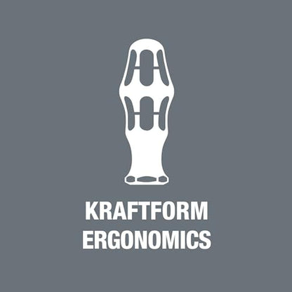 Wera 05051040001: Kraftform Kompakt 60 RA Bits Assortment – Close-up Detail