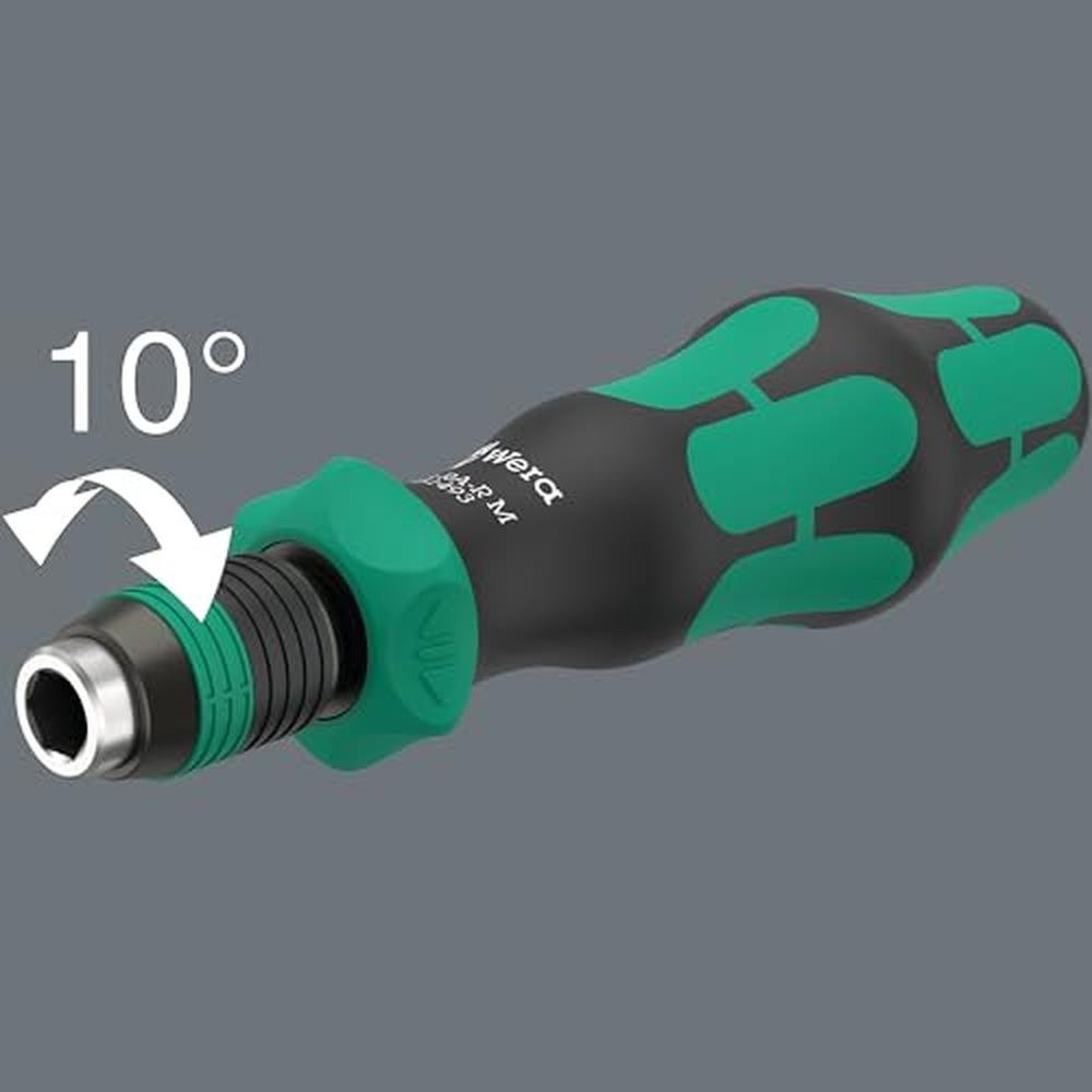 Wera 05051493001: Wera Ratchet Functionality 1/4" and 1/4" – Side View