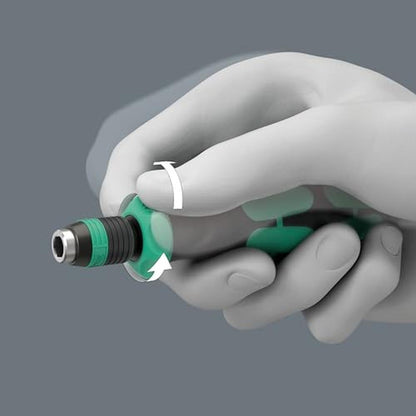 Wera 05051493001: Wera Ratchet Functionality 1/4" and 1/4" – Close-up Detail