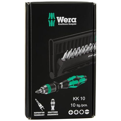 Wera 05056653001 Kraftform Kompakt 10 10-Pieces – Close-up Detail