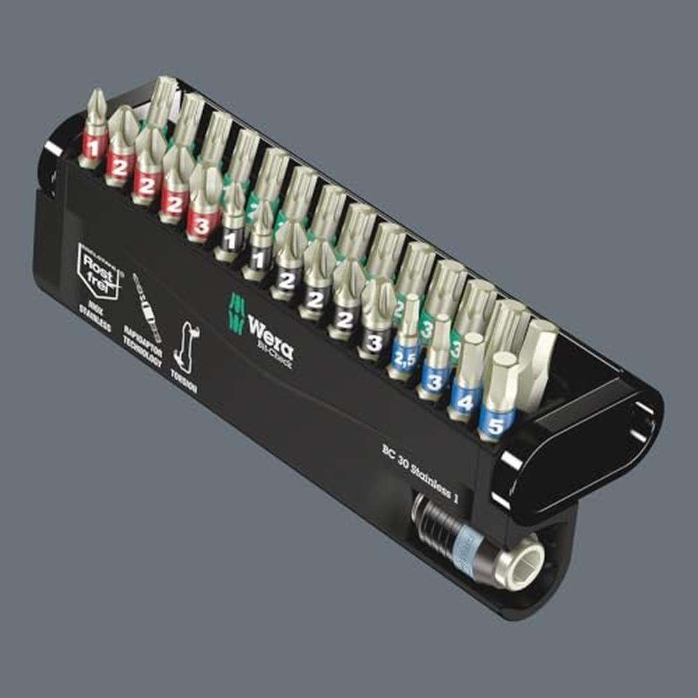 Wera 05071109001 Bit Check 30 Stainless 1-30 Pieces – Side View