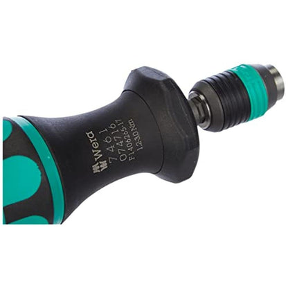 Wera 05074716001 Kraftform 7461 Hexagon Torque Screwdriver – Side View
