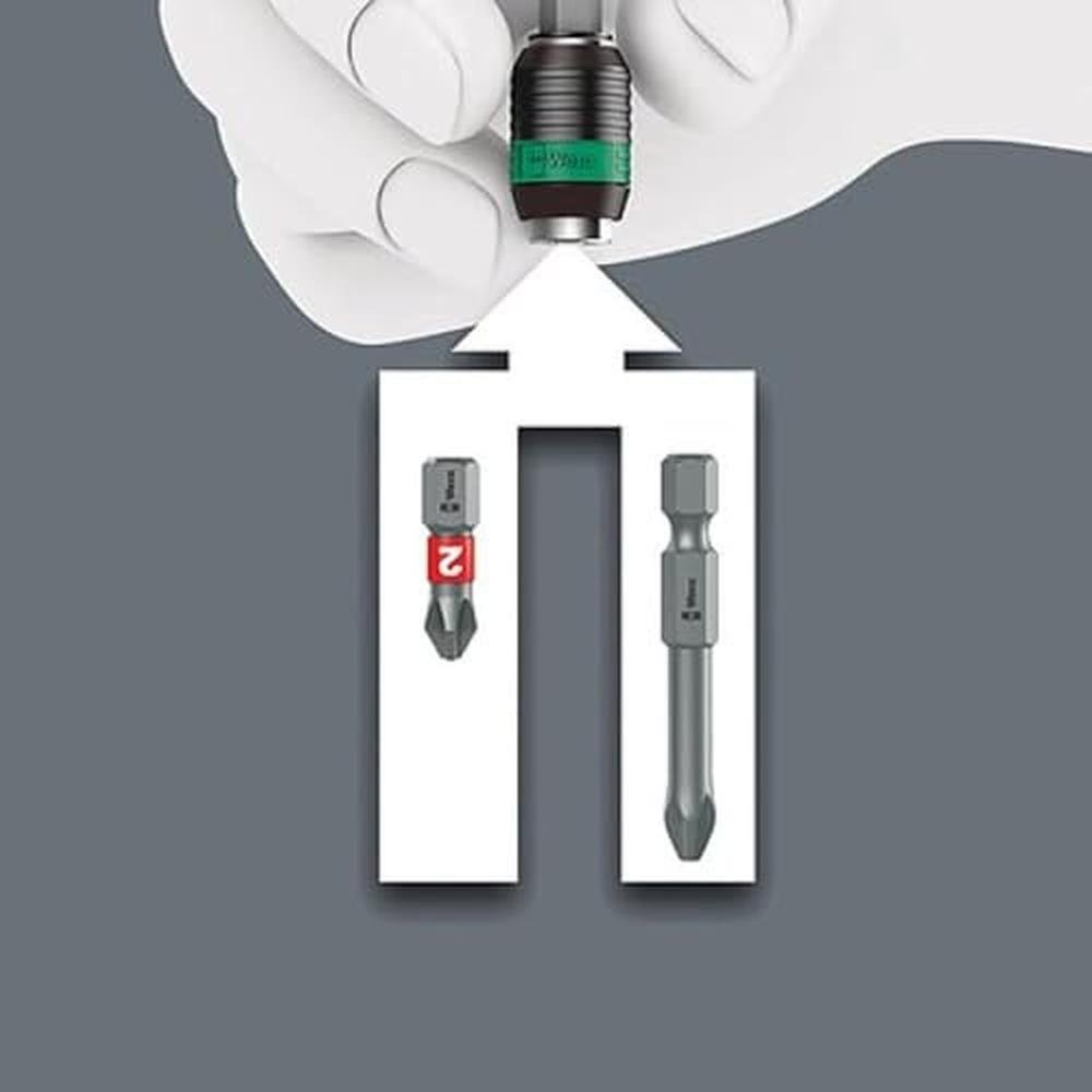 WERA 05074717001 Series 7400 Kraftform Pistol Handle – In Use