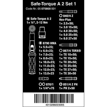 Wera 05075832001 Safe-Torque A 2 Set 1 – Side View