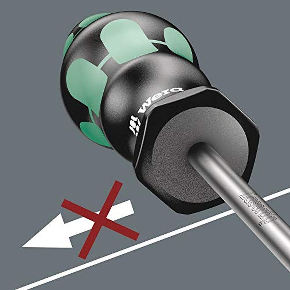 Wera 05105622001: Kraftform Plus Lasertip 6 Screwdriver Set – In Use