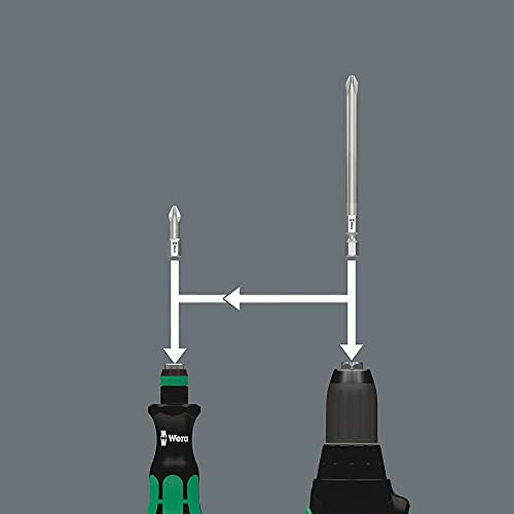 Wera 5059298001: Kraftform Bitholding Screwdriver and 3 1/2 – Packaging