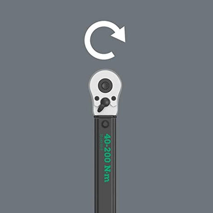 Wera: 5075622001 Click-Torque C 3 torque wrench with – Close-up Detail
