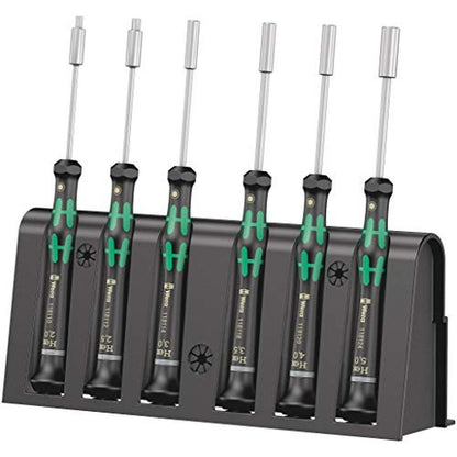 Wera 5118158001: Kraftform Micro 2069-6 Precision Nutdriver – Front View