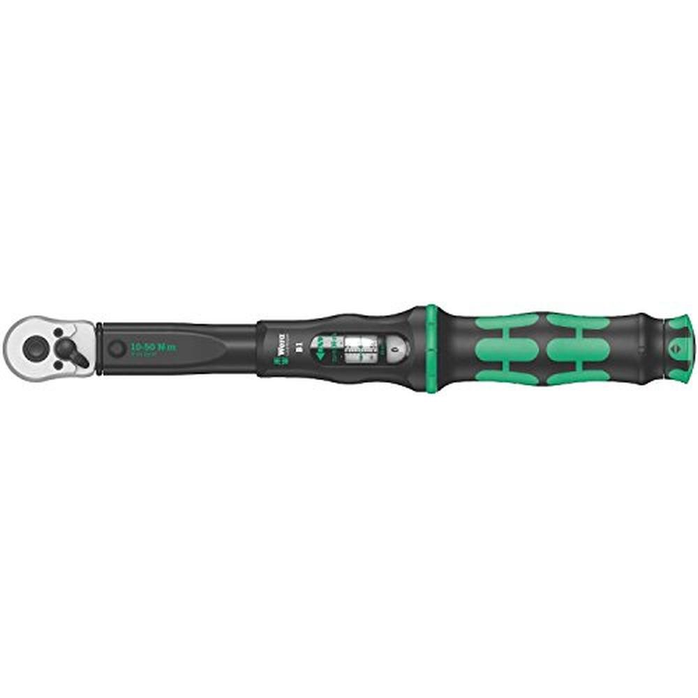 Wera Click-Torque B1 Torque wrench Drive 10-50 Nm_Black – Front View