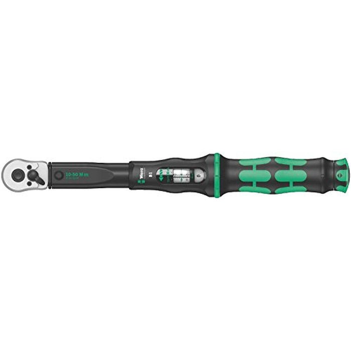 Wera Click-Torque B1 Torque wrench Drive 10-50 Nm_Black – Front View