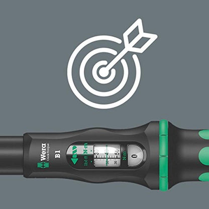 Wera Click-Torque B1 Torque wrench Drive 10-50 Nm_Black – In Use