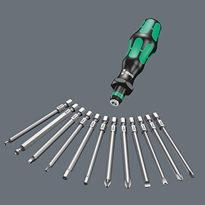 Wera Kraftform Kompakt 62: Bitholding Screwdriver and Pouch – Side View
