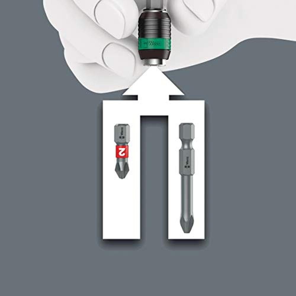 Wera Kraftform Kompakt 62: Bitholding Screwdriver and Pouch – In Use