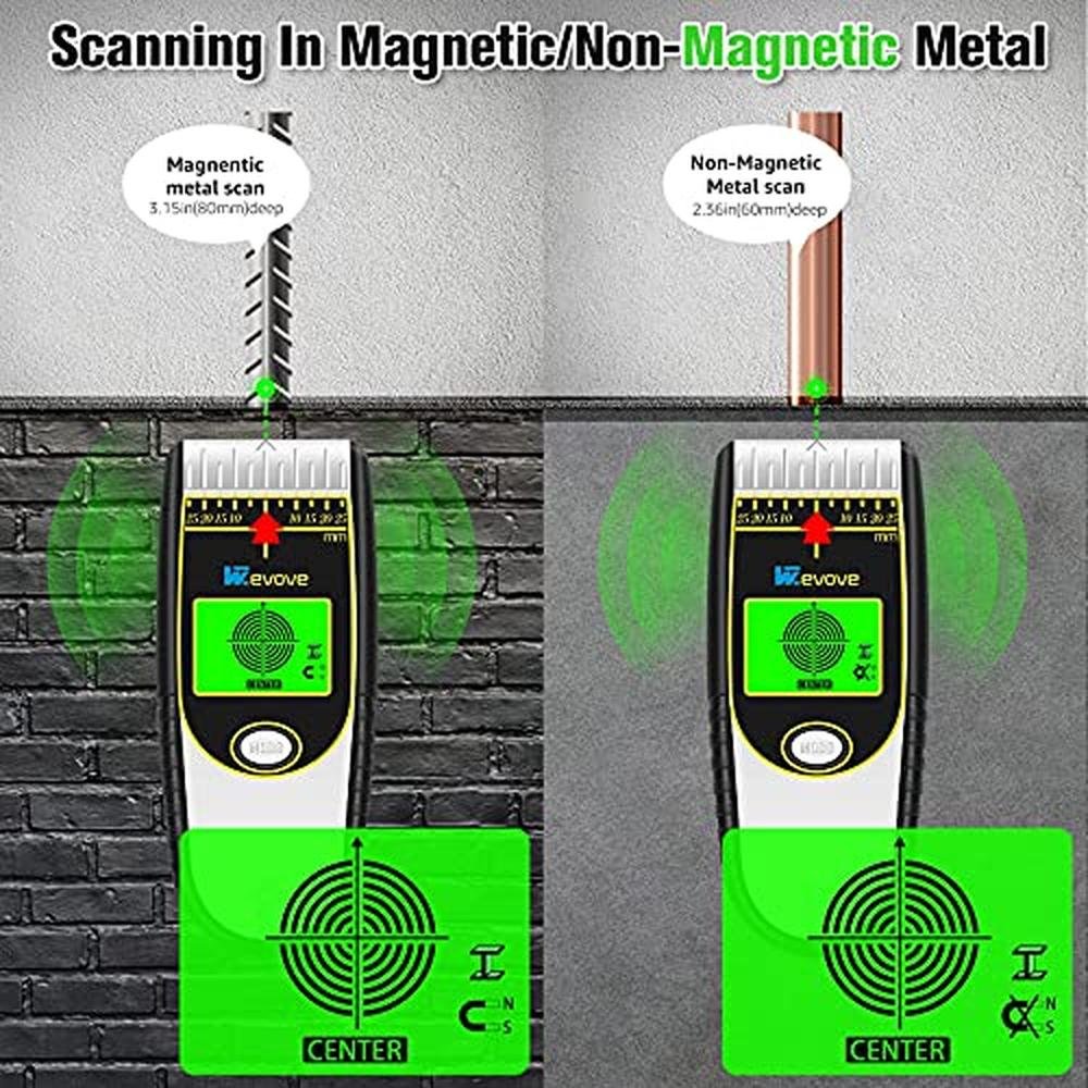 Stud Wall: WEVOVE 6 in 1 Stud Finder Wall Scanner – Close-up Detail