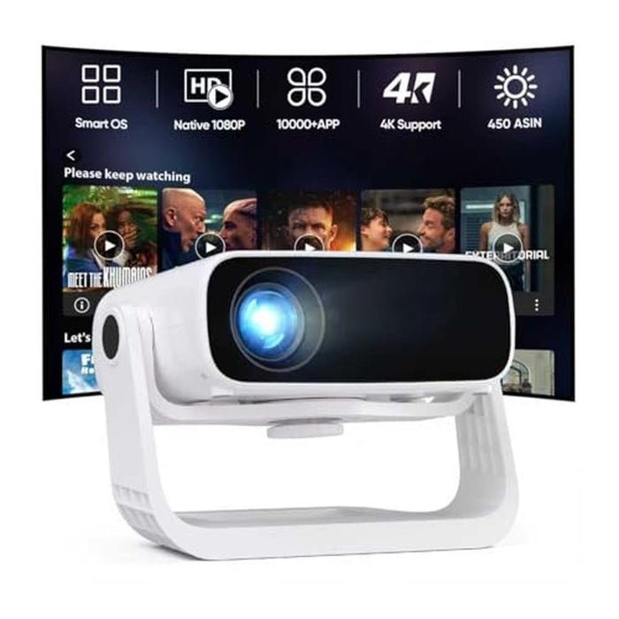 Projector Wielio: Wielio Smart Projector WiFi 6 Bluetooth – Front View