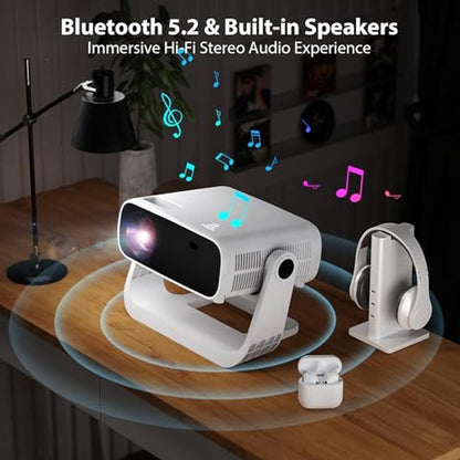 Projector Wielio: Wielio Smart Projector WiFi 6 Bluetooth – Packaging