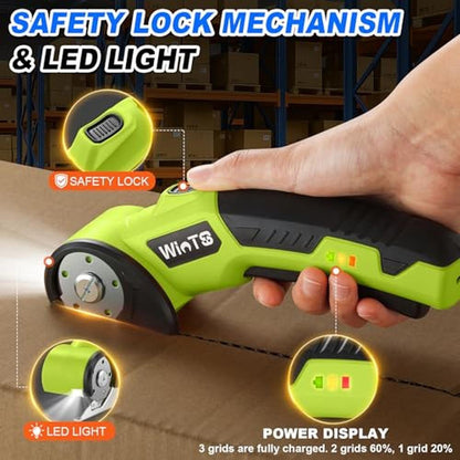 Cutter Wints: WINTS Cordless Electric Scissors 4V – Side View
