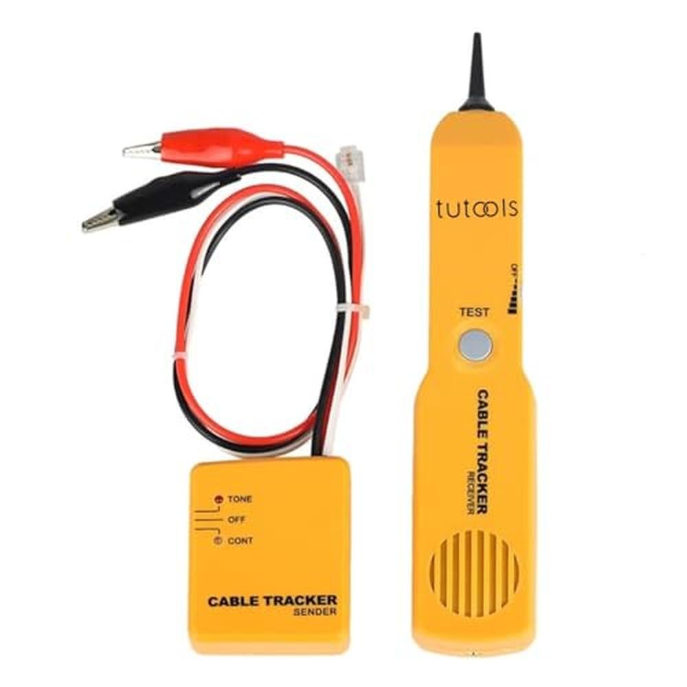 Wire Tracker: Cable Finder Tone Generator Probe Tracer – Front View
