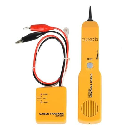 Wire Tracker: Cable Finder Tone Generator Probe Tracer – Front View