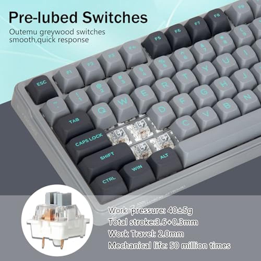 Keyboard Sound: Wired Mechanical Gaming Keyboard Creamy – In Use