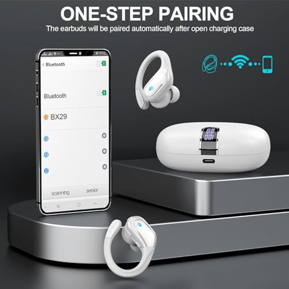 Earbud Bluetooth: 2023 Sport Wireless Bluetooth 5.3 Earbud – Close-up Detail