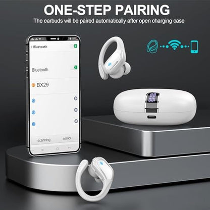 Earbud Bluetooth: 2023 Sport Wireless Bluetooth 5.3 Earbud – Close-up Detail