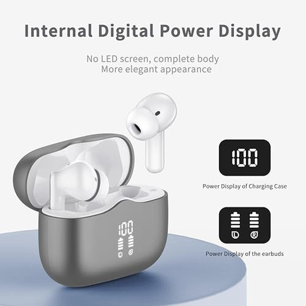 Bluetooth Earbuds: 2024 Upgrade xinwld Headphones Wireless – Side View