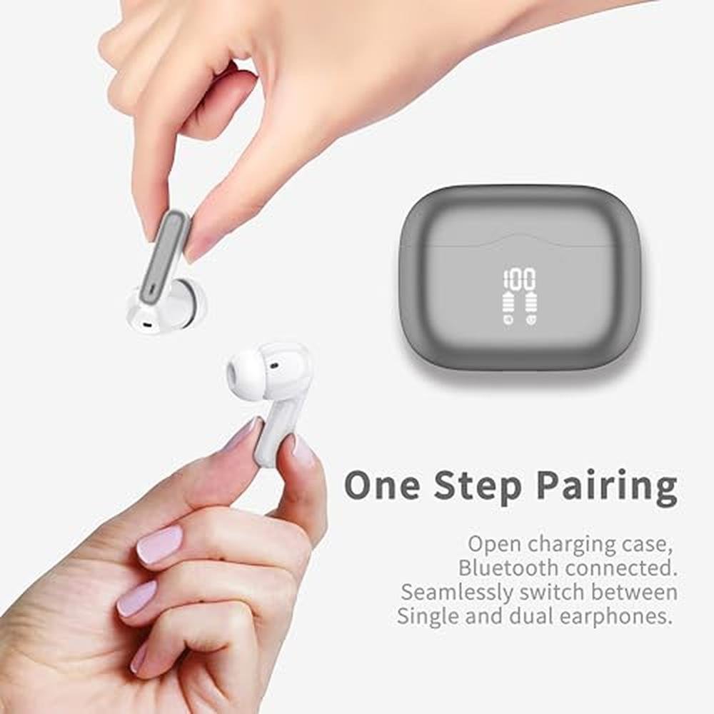 Bluetooth Earbuds: 2024 Upgrade xinwld Headphones Wireless – Close-up Detail