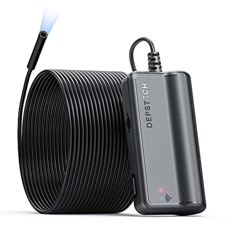 Camera Endoscope: Depstech WiFi Borescope IP67 Waterproof – Front View