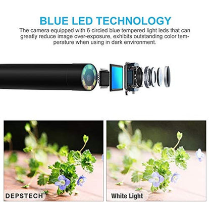 Camera Endoscope: Depstech WiFi Borescope IP67 Waterproof – Close-up Detail