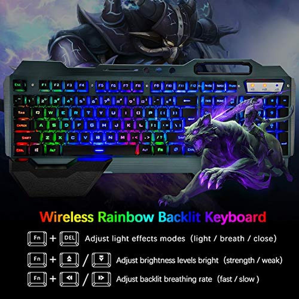 Keyboard Gaming: K680 Wireless Rechargeable Keyboard and – Side View
