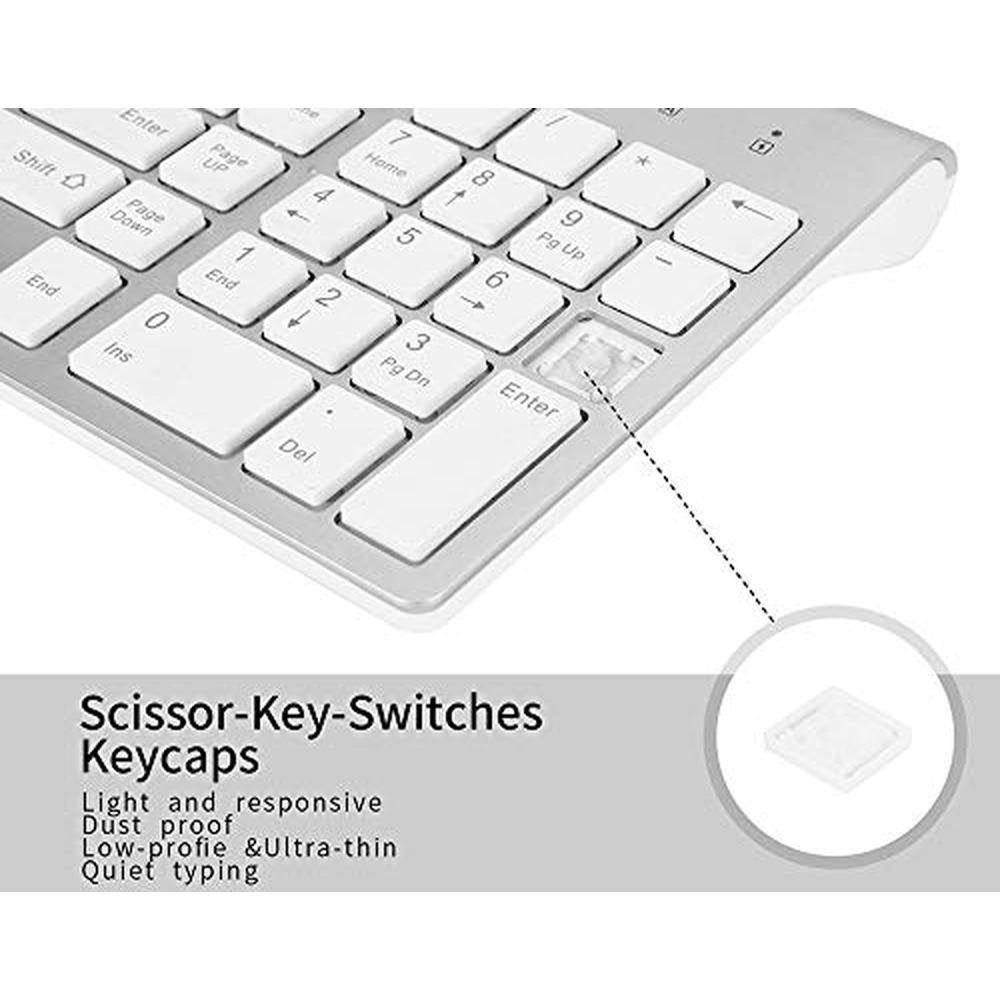 Wireless Keyboard Mouse Combo – Close-up Detail