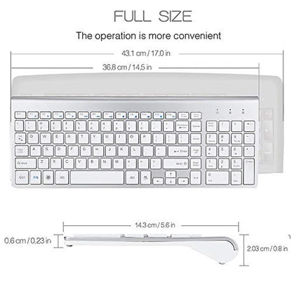 Wireless Keyboard Mouse Combo – In Use