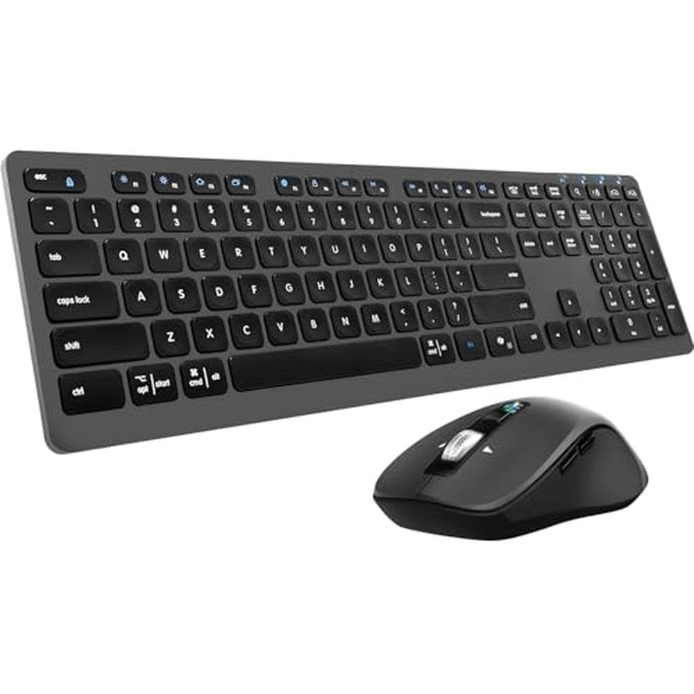 Wireless Keyboard Mouse Combo – Front View