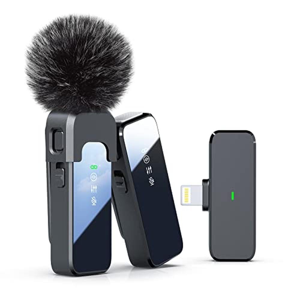 Microphone Rythflo: Rythflo Wireless Lavalier Microphone – Front View