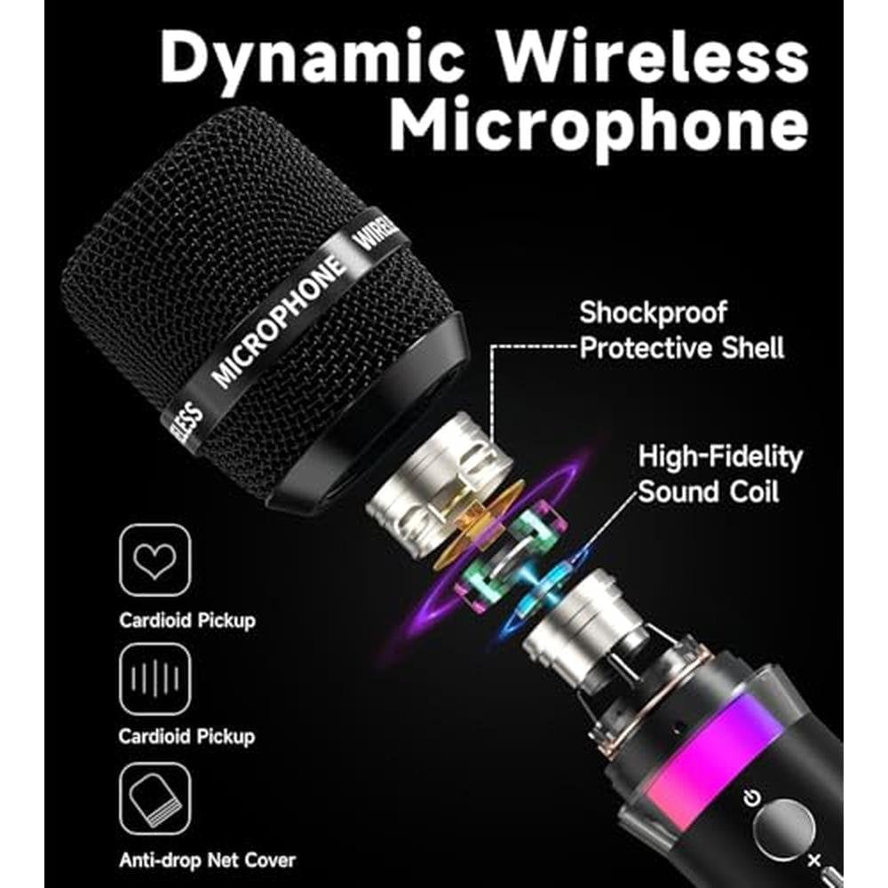 Microphone One: Premium Wireless Microphone with One-to-One – Side View