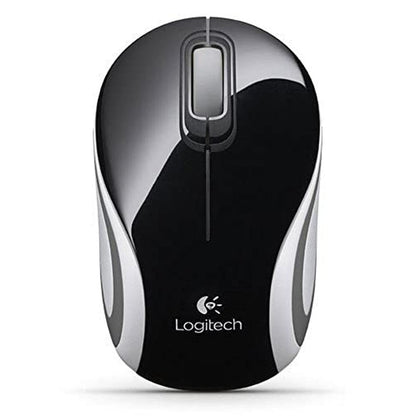 Wireless Mini Mouse M187 Black – Front View