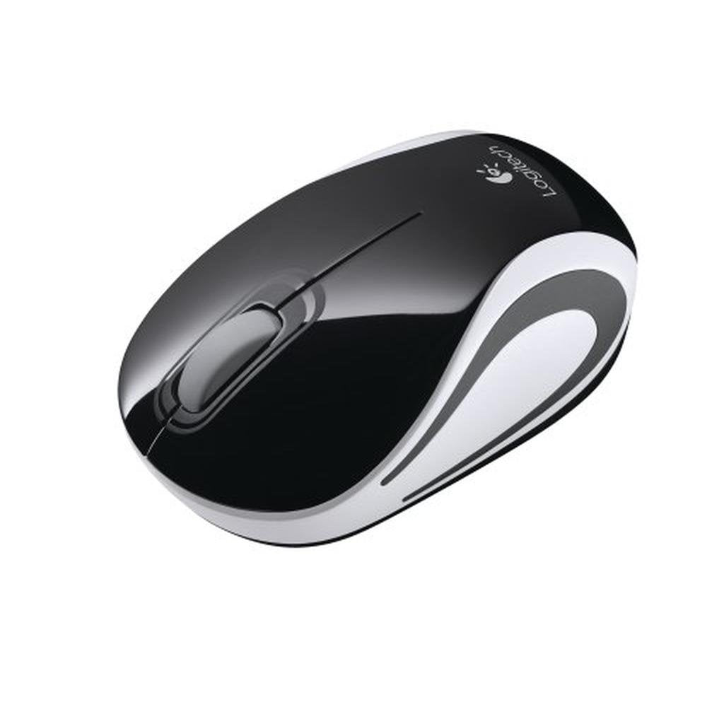 Wireless Mini Mouse M187 Black – Side View