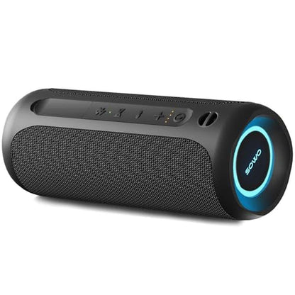 Speaker Portable: Wireless Portable Speaker IPX7 Waterproof – Front View