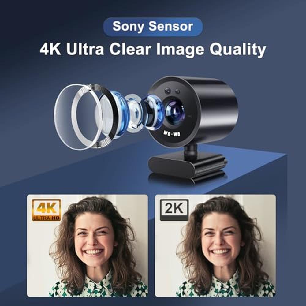 Windows Webcam: WO-WE Windows Hello Face Recognition 4K UHD – In Use