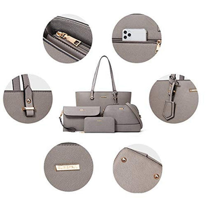 Bag Women: Luxury Handbags Tote Shoulder Bag – Close-up Detail