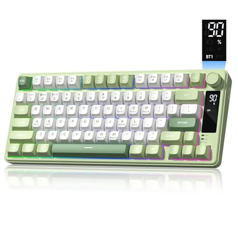 Womier DK75 75% Wireless Gaming Keyboard – Front View