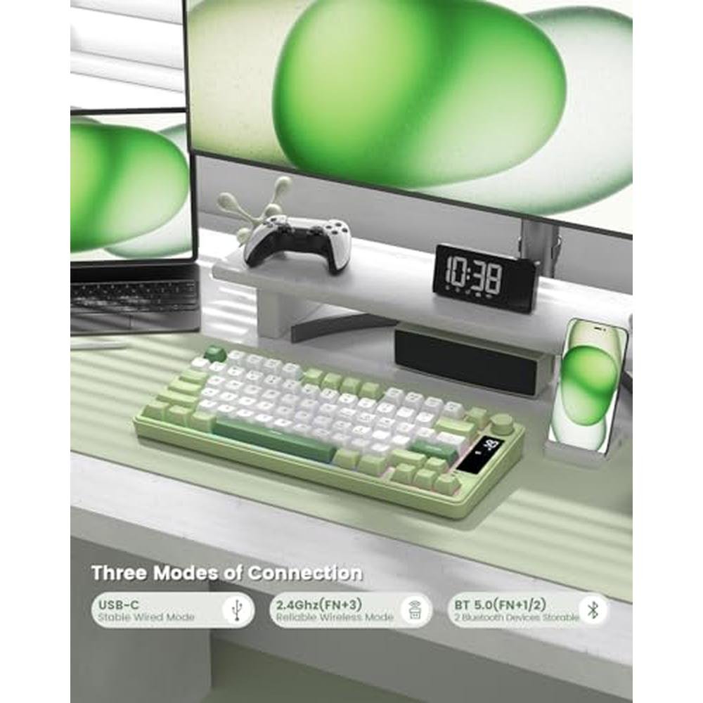 Womier DK75 75% Wireless Gaming Keyboard – Close-up Detail